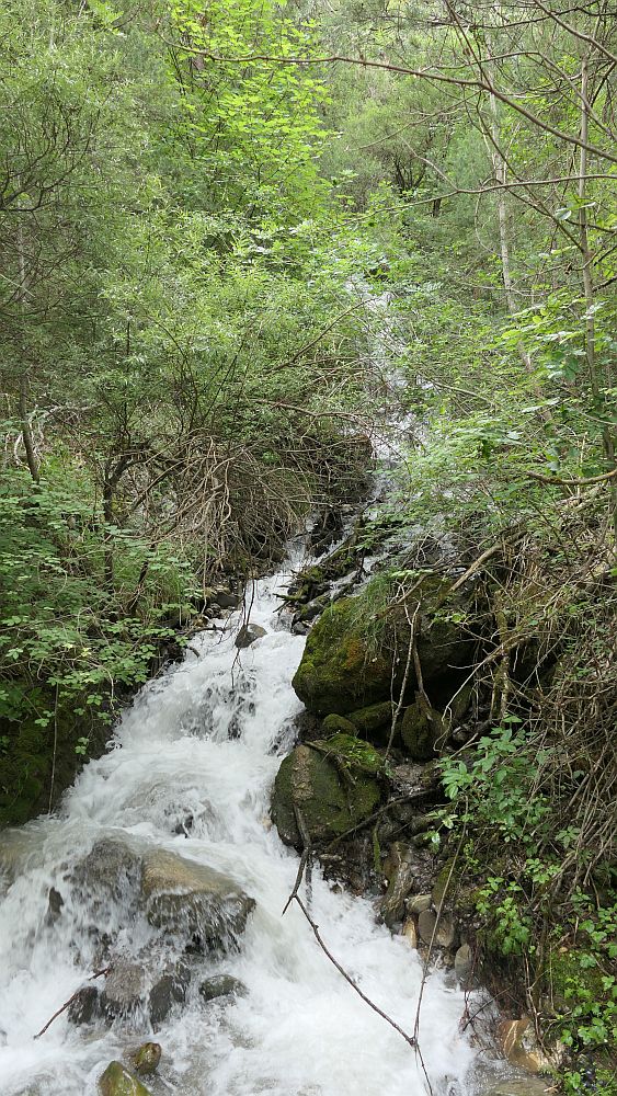 Guiltal rund um die Cascade du Simoust