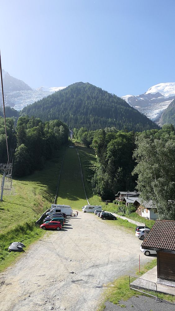 La Jonction am Bossonsgletscher