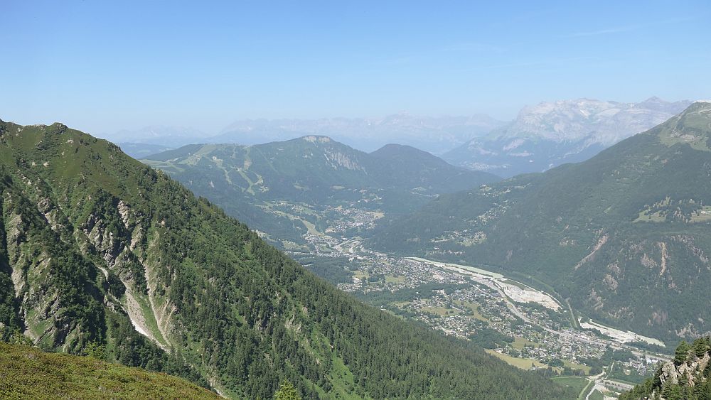 La Jonction am Bossonsgletscher