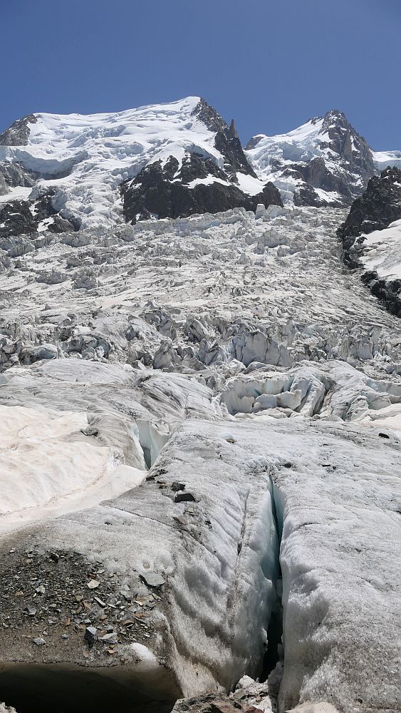 La Jonction am Bossonsgletscher