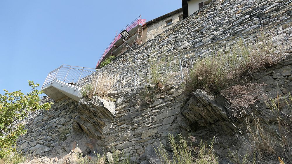 Saillon zur Hängebruecke Farinet