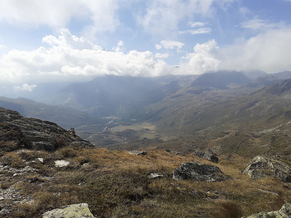 Simplonpass über Hopschelsee zum Staldhorn